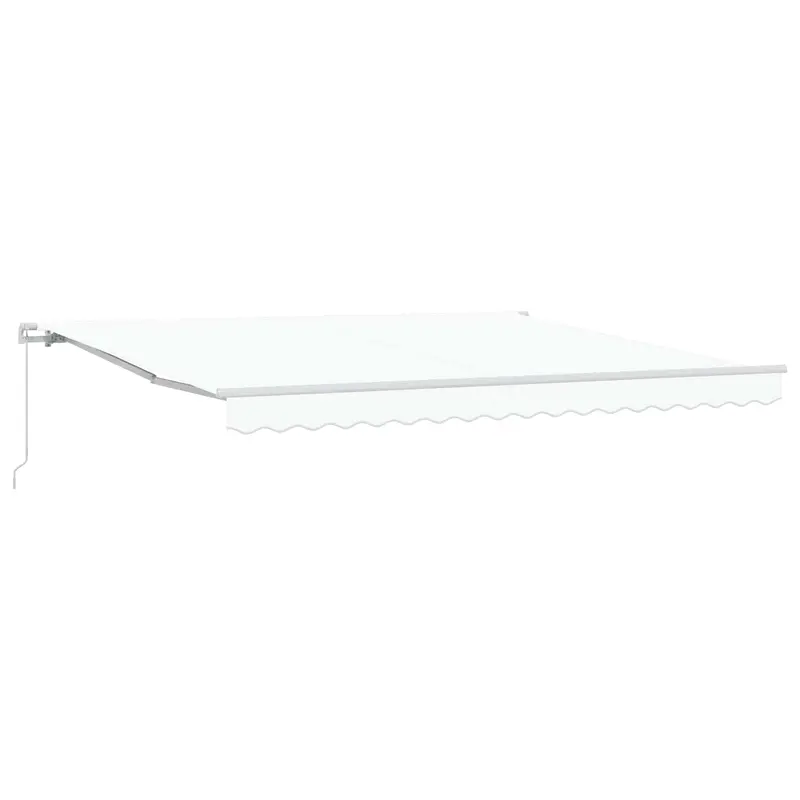 Toldo Retráctil Manual 400 x 300 cm Poliéster y Aluminio