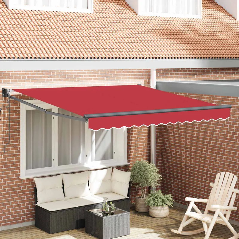 Toldo Rojo 300 x 250 x 165 cm Poliéster
