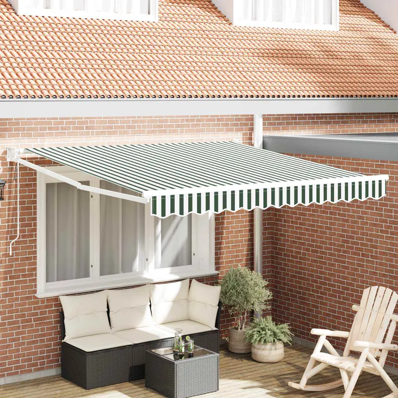 Toldo Verde y 300 x 250 x 165 cm Poliéster