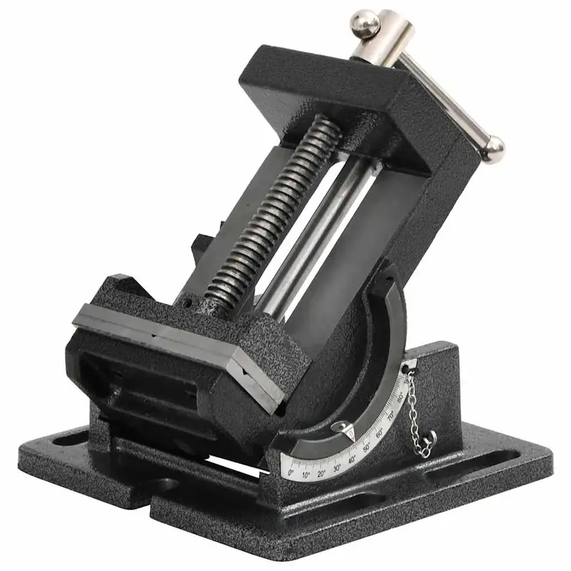 Tornillo de banco inclinable manual 110 mm