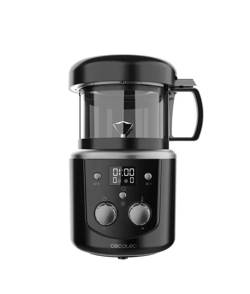 Tostadora de café Roaster Booster 1400W tueste automático o manual para 100-150g de granos de Cecotec