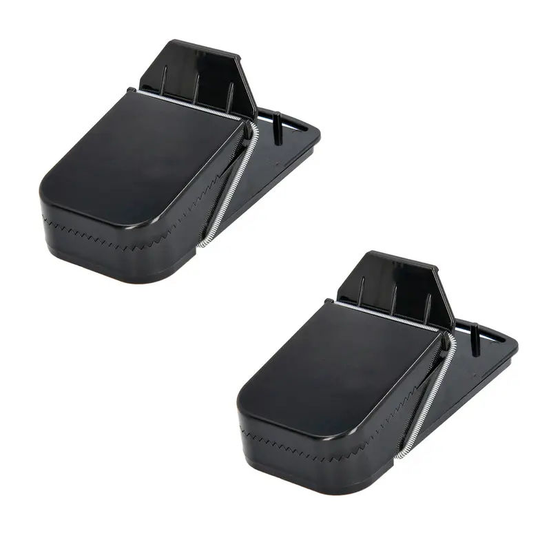 Trampa ratones plástico 9.5 x 4.7 cm. (bolsa 2 unidades)
