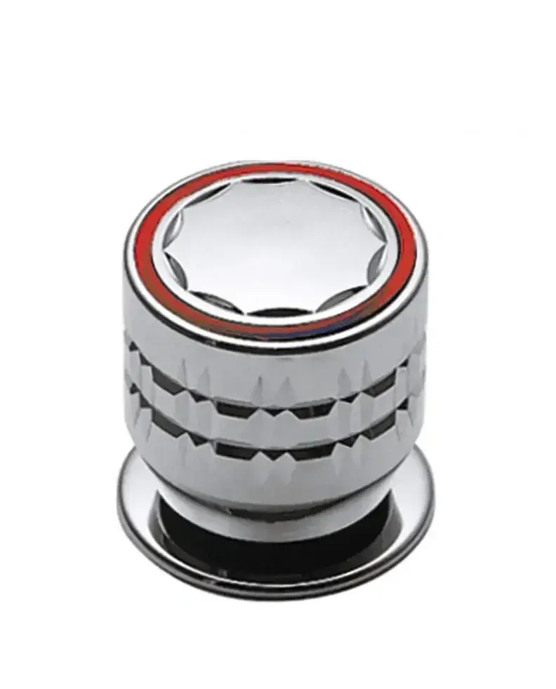 TRES 123125C Grifo monomando para bidé sin caño de 1 agua fabricado de latón con acabado cromado Basic