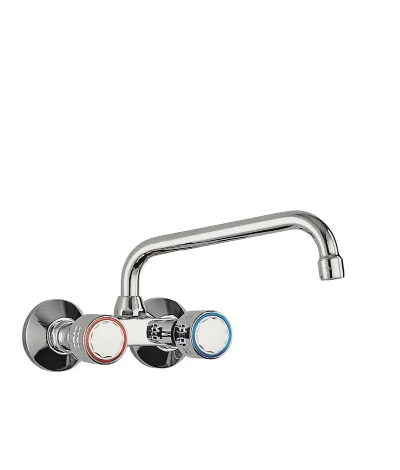 TRES 123215 Grifo empotrado de fregadero 257 mm Cocina Basic