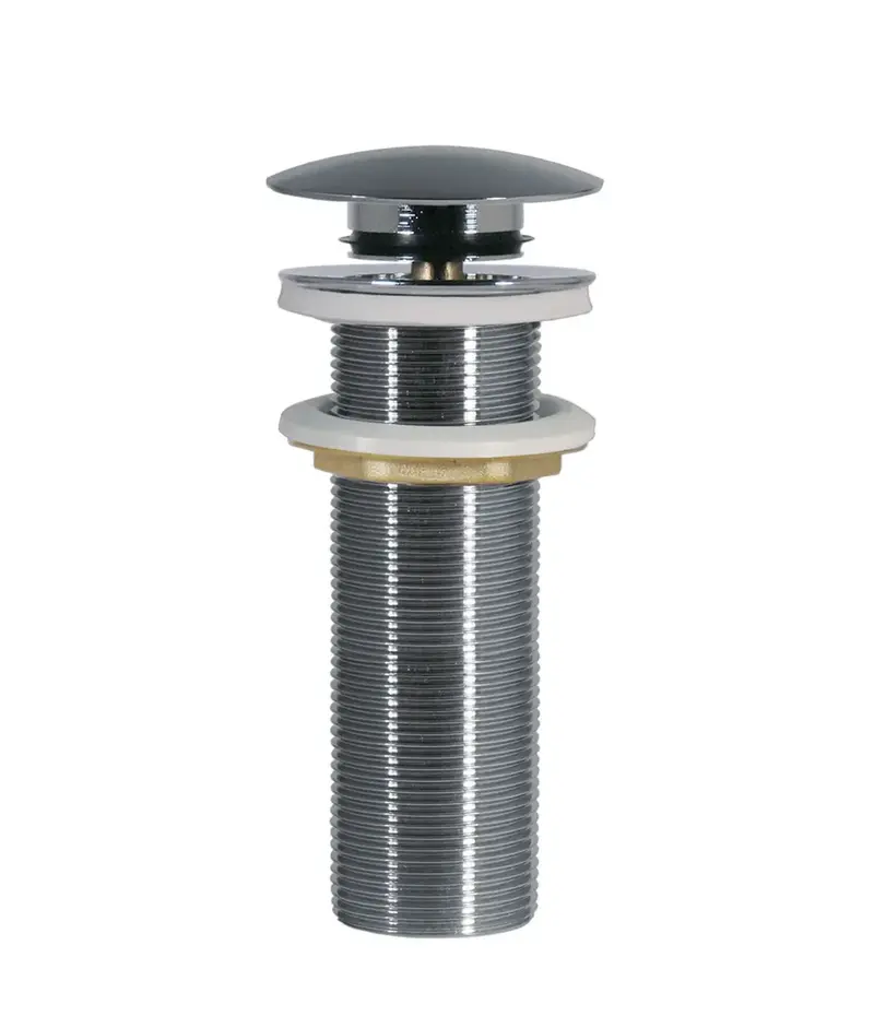 TRES 13454030 válvula de desagüe para lavabo con cuerpo de 13 cm fabricado de latón con acabado cromado TRES