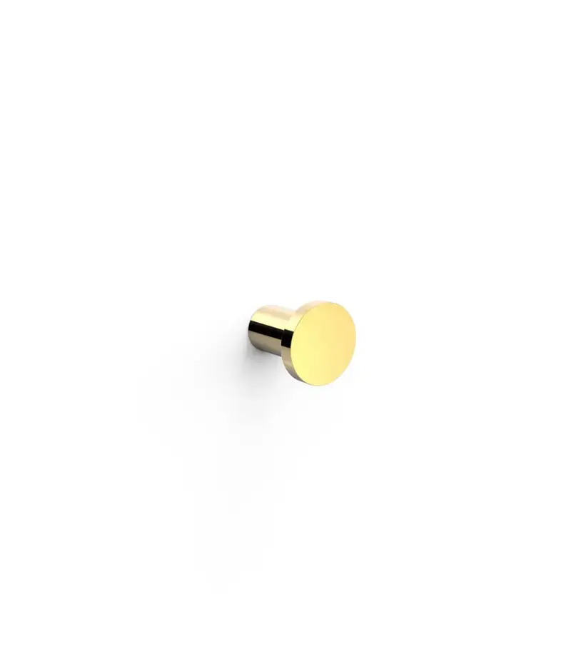 TRES 16123620OR percha para cuarto de baño de 3 cm de diámetro Presenta acabado color oro brillante Max TRES