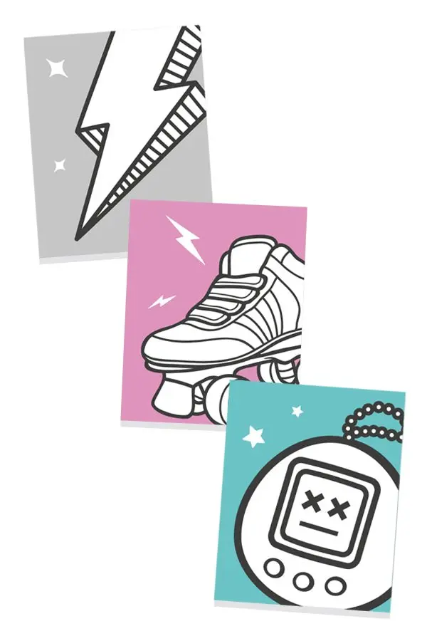 Tríptico Cuadros decorativos Girl Power