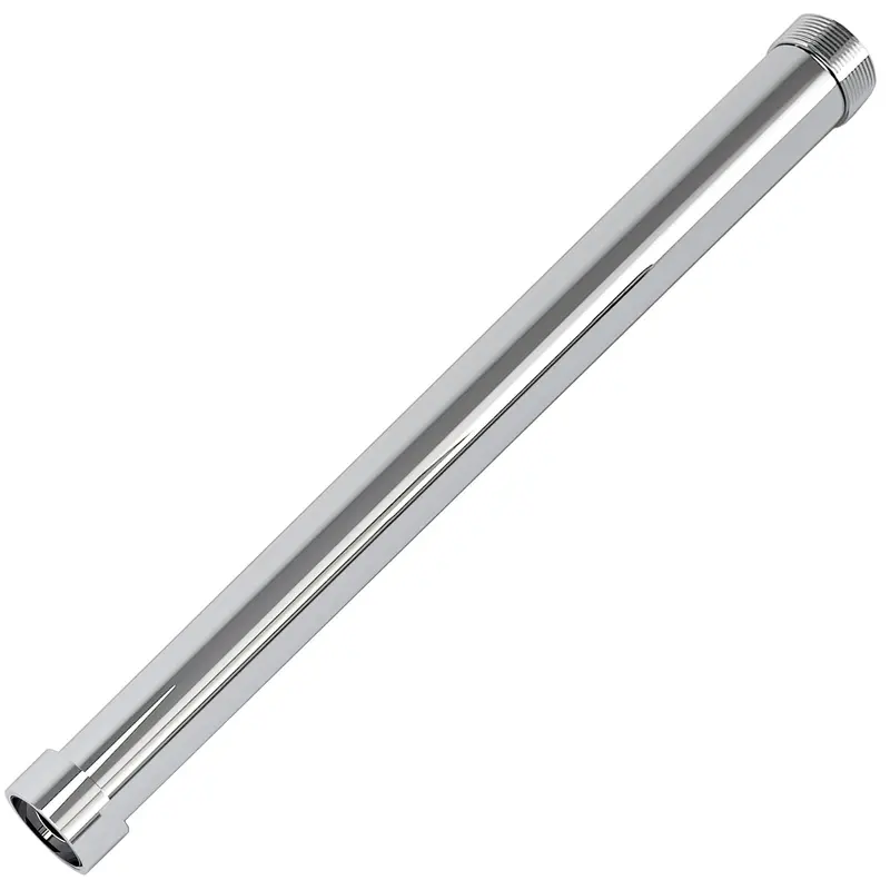 Tubo alargador ducha cromado resistente para ajustar la altura de la ducha 30 cm Valaz