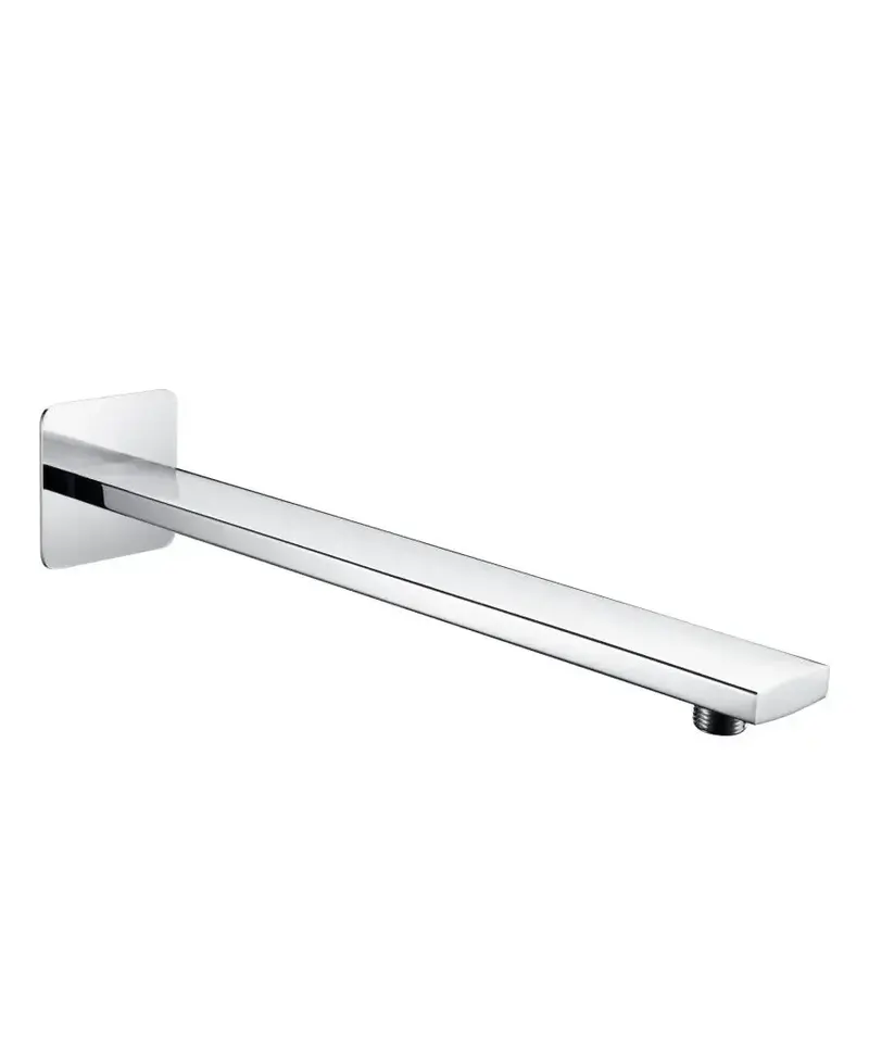 Tubo rociador de pared horizontal para cabezal de ducha ovalado con acabado cromado de Imex