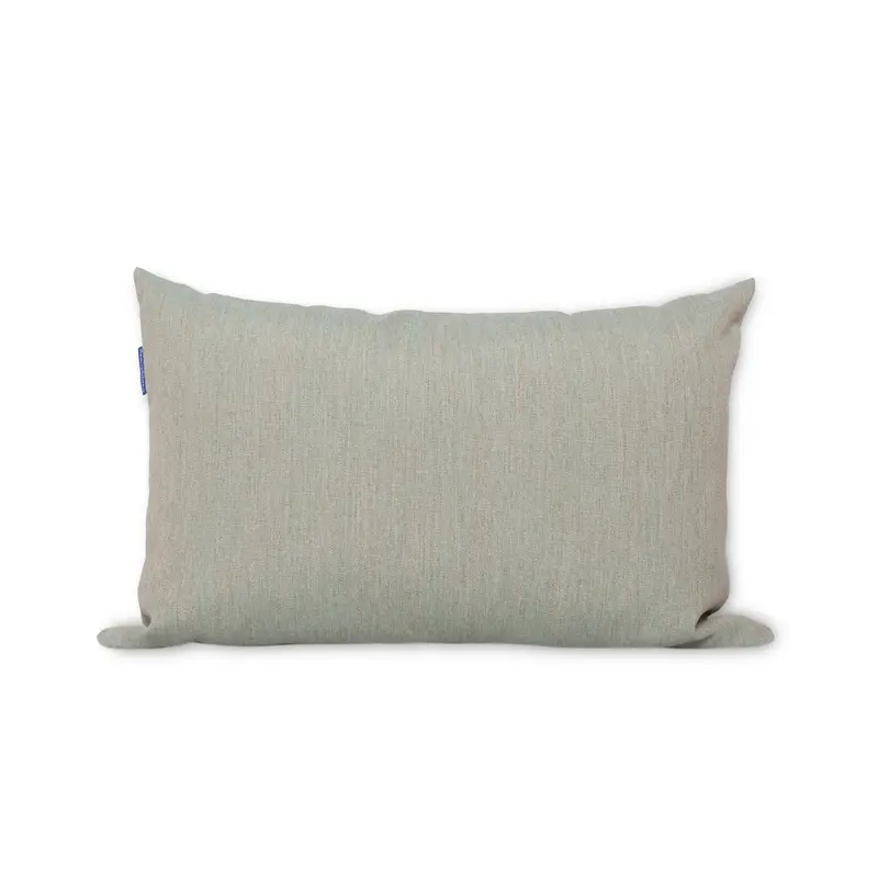 Twill Funda de cojín decorativo 60x40 cm Azul claro