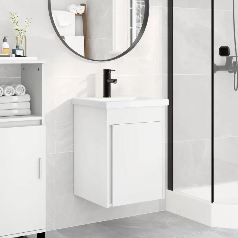 Unidad de tocador de baño con grifo 42 x 40 x 74,5 cm