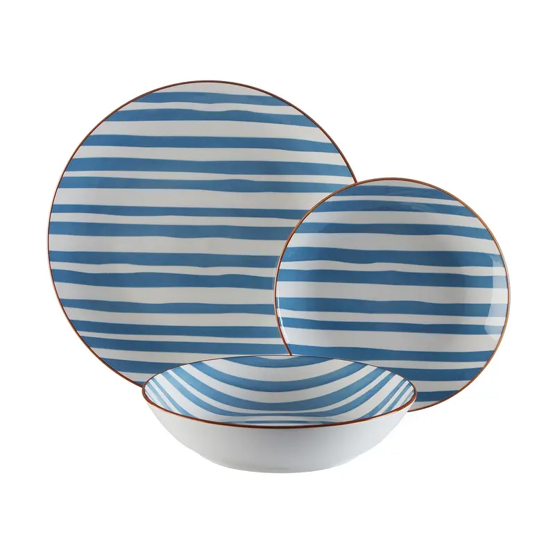 VAJILLA 18 P. VENECIA AZUL