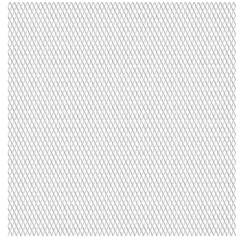 Valla alambrada de jardín acero inoxidable 100x85 cm 45x20x4 mm