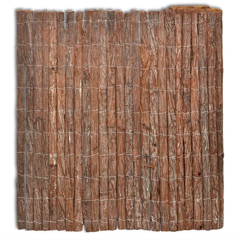 Valla cañizo de corteza 400x100 cm
