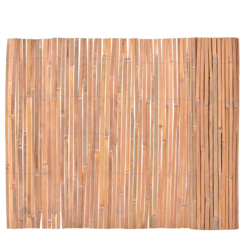 Valla de bambú 100x400 cm