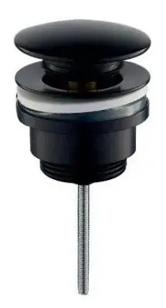 Válvulas clic clac compactas negras de latón Källa