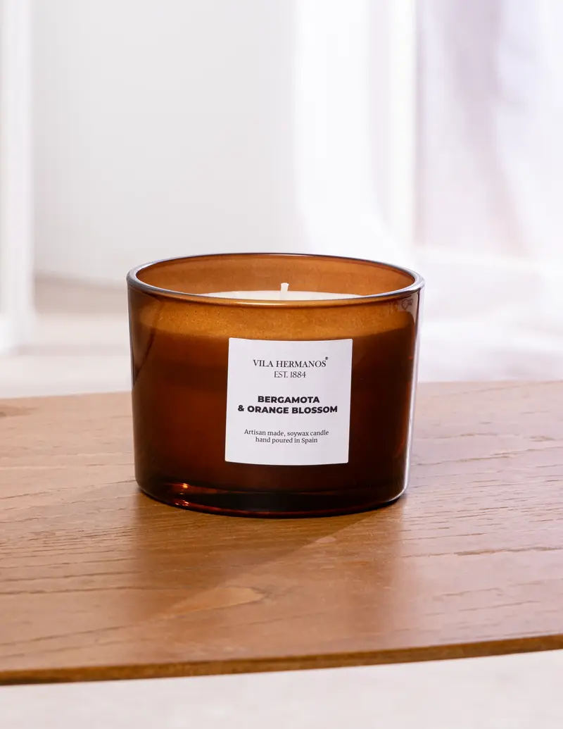 Vela Aromática Vila Hermanos Bergamota & Orange Blossom