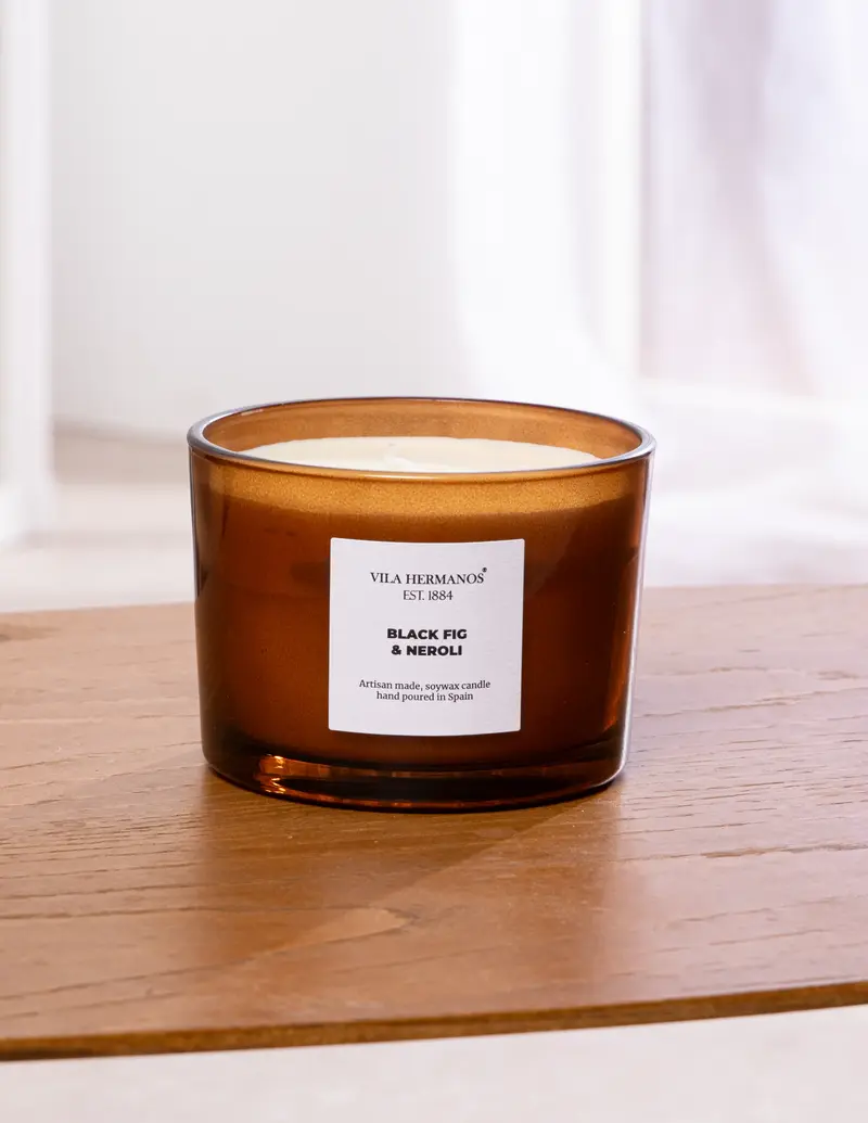 Vela Aromática Vila Hermanos Black Fig & Neroli
