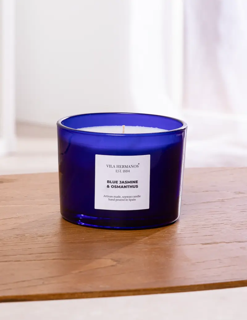 Vela Aromática Vila Hermanos Blue Jasmin & Osmanthus