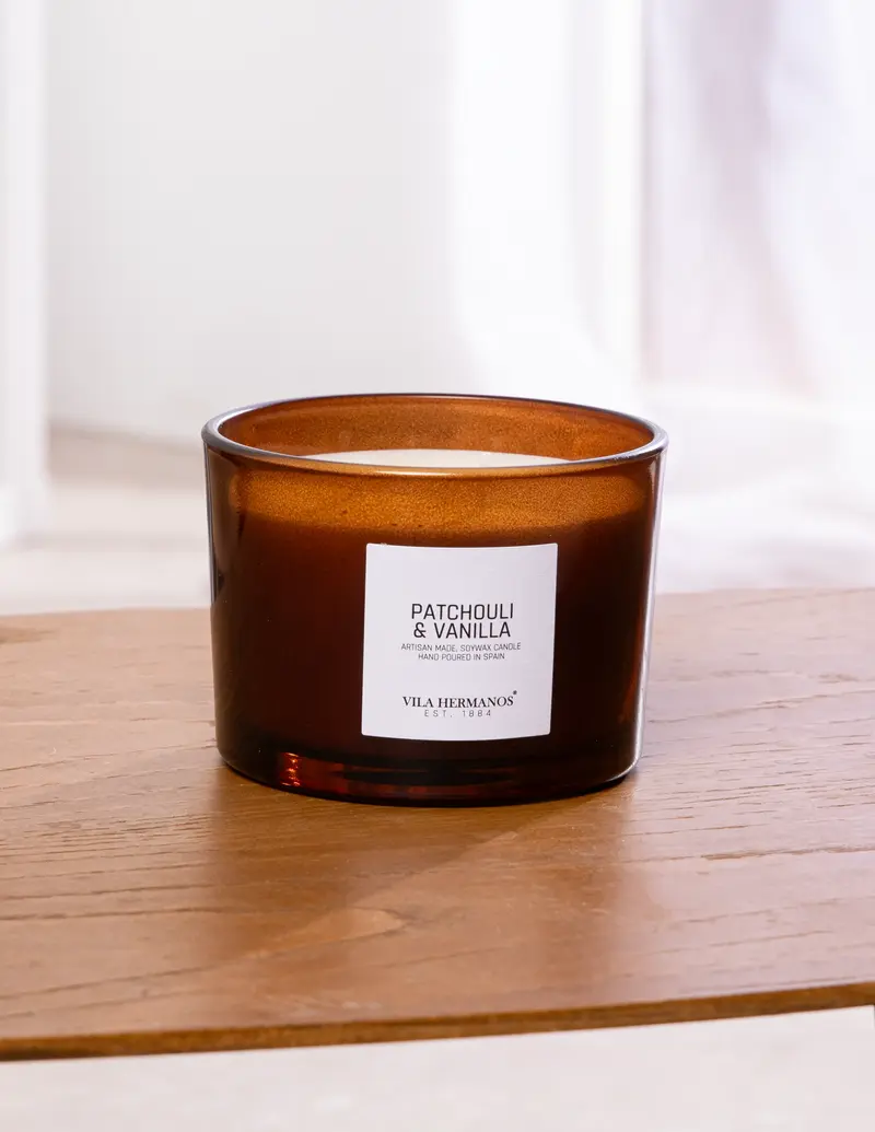 Vela Aromática Vila Hermanos Patchouli & Vainilla