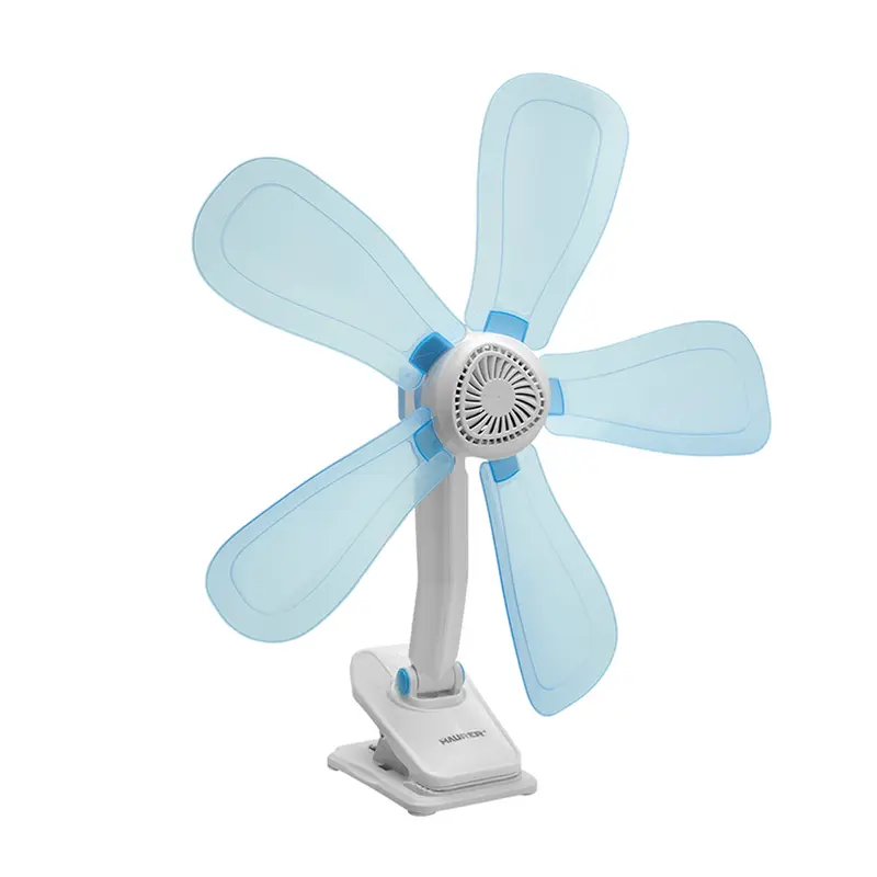 Ventilador con clip ø 43 cm. Ideal para hogar, oficina, camping, ventilador mesa portátil