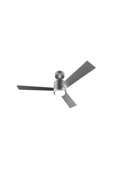Ventilador de 30 w y 122 cm con lámpara led y 6 velocidades diferentes energysilence aero 4850 style steel de Cecotec