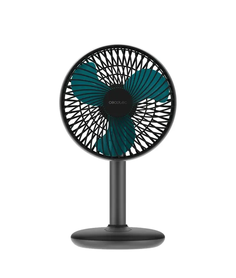 Ventilador de Sobremesa Portátil 4000mAh con Control Táctil y 4 Velocidades de Cecotec