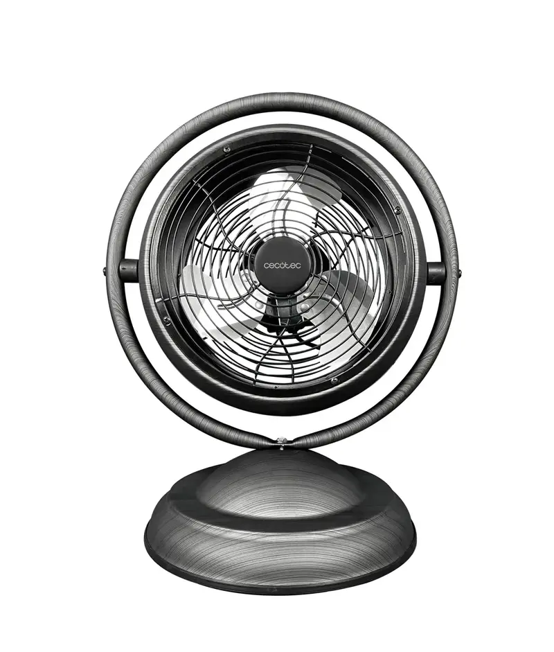 Ventilador de Sobremesa RetroDesk Wood