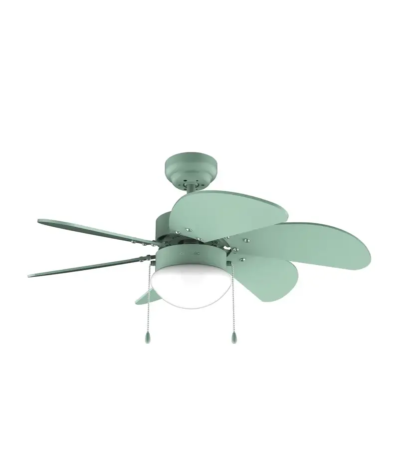 Ventilador de Techo 50W con Iluminación, 6 Aspas y Función Invierno/Verano de Cecotec