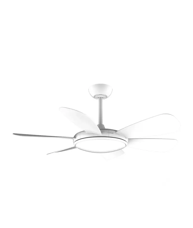 Ventilador de Techo 52 pulgadas con Motor DC, Luz LED y Mando a Distancia - EnergySilence Aero de Cecotec