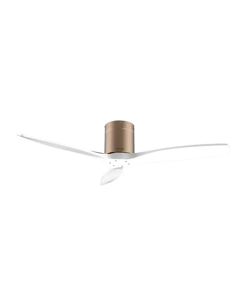 Ventilador de Techo 52 pulgadas con WiFi, 6 Velocidades y Modo Invierno/Verano IP44 de Cecotec