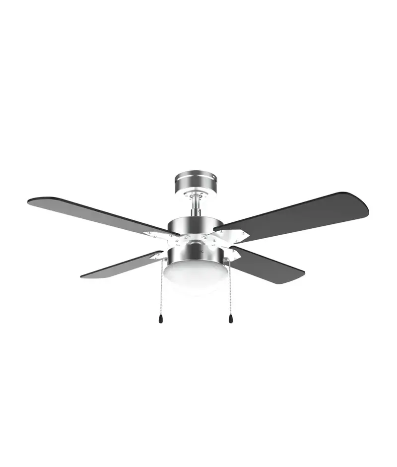 Ventilador de Techo de 42 pulgadas con Iluminación, 3 Niveles de Velocidad y Función Estacional de Cecotec