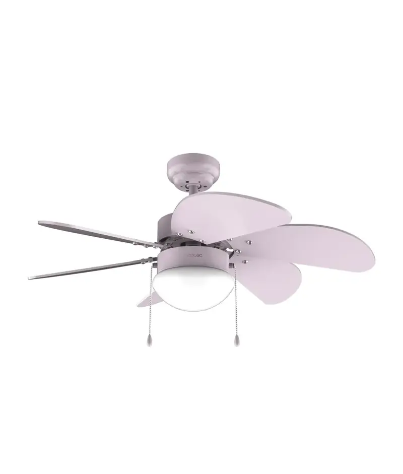 Ventilador de Techo de 50W con Iluminación, 3 Niveles de Velocidad y Función Estacional Invierno-Verano de Cecotec