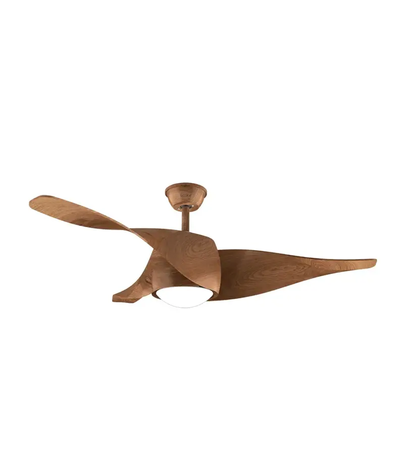 Ventilador de Techo de 52 Pulgadas con Motor de Corriente Directa, Iluminación LED y Funciones para Invierno y Verano de Cecotec