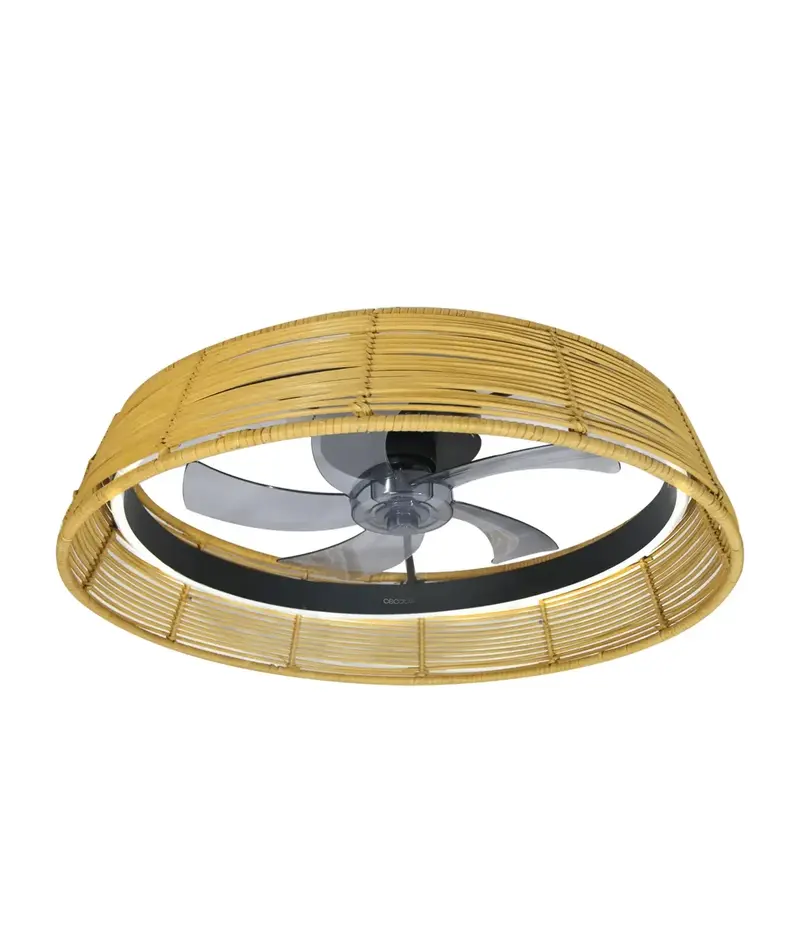 Ventilador de Techo Ecológico con Motor DC, Iluminación LED y Control Remoto de Cecotec