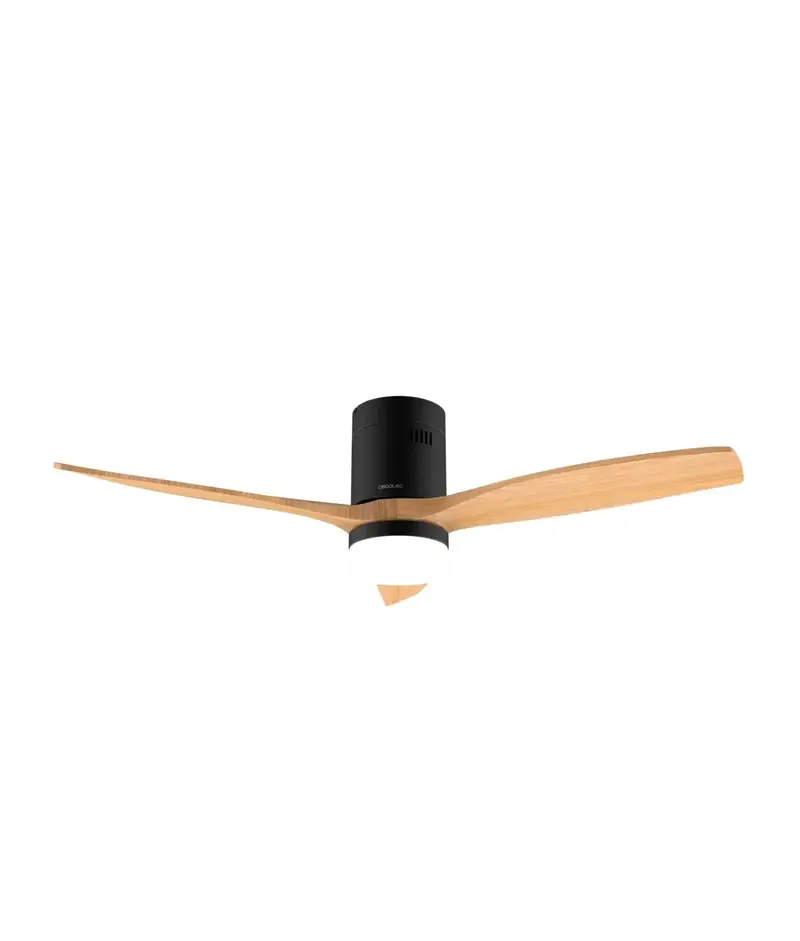 Ventilador de Techo Inteligente 52 pulgadas con Luz LED, 6 Velocidades y Modo Invierno/Verano de Cecotec