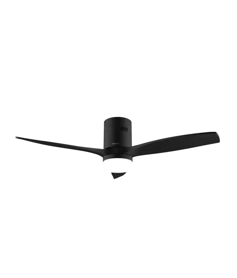 Ventilador de Techo Inteligente de 52 pulgadas con Iluminación LED, Conectividad Wi-Fi y Resistencia IP44 de Cecotec