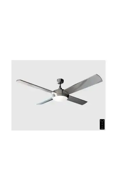 Ventilador de techo reversible con 60 w de potencia y 132 cm con acabado de acero energysilence aero 570 de Cecotec