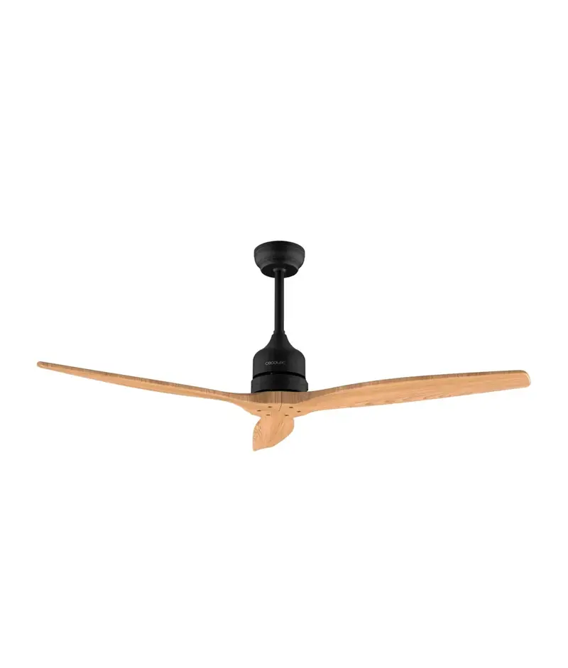 Ventilador de Techo Silencioso de 52 Pulgadas con Motor DC y Control Remoto, Ideal para Todas las Estaciones - Cecotec