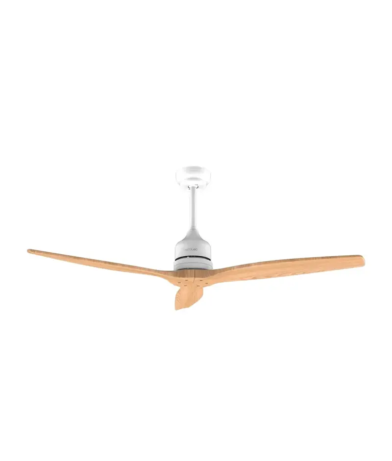 Ventilador de Techo Ultra Silencioso de 52 pulgadas con Tecnología DC, Control Remoto y Función Inverno-Verano de Cecotec