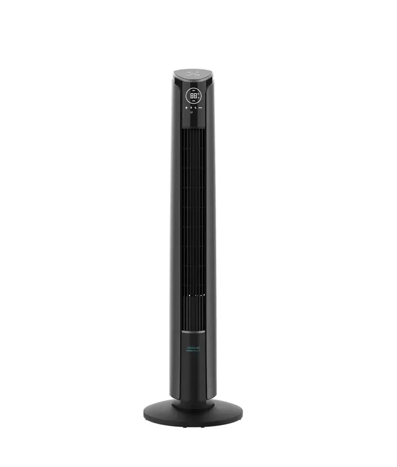 Ventilador de Torre 42'' con Control Remoto, LED, Oscilación y Temporizador 12h de Cecotec