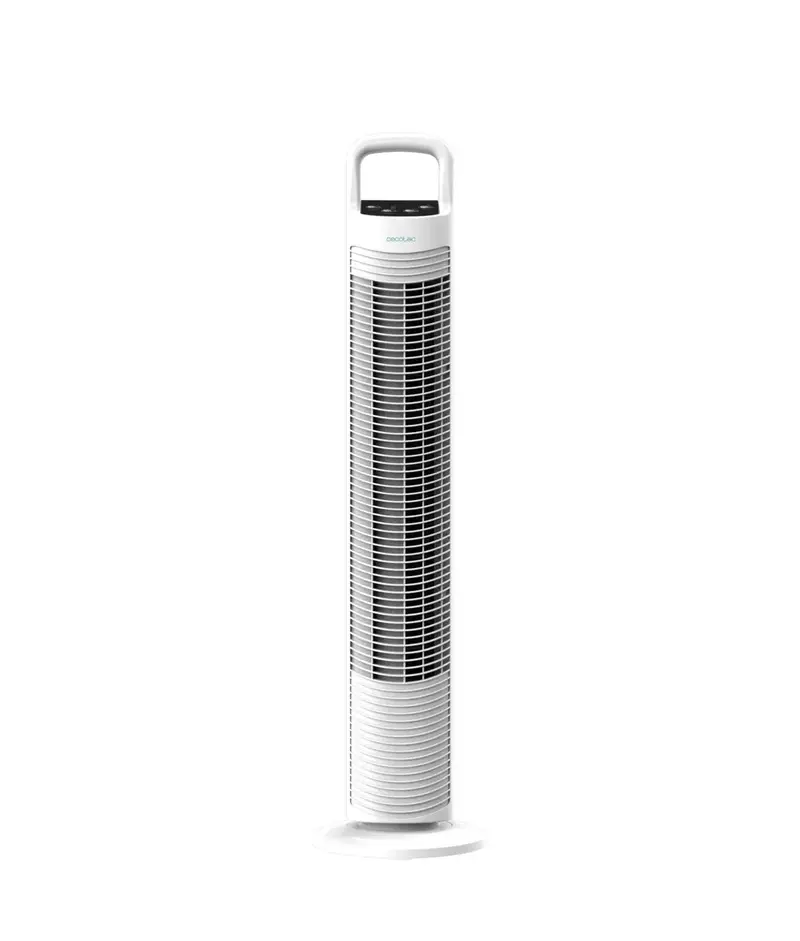 Ventilador de Torre 45W con Mando, Temporizador y Oscilación para Hogar y Oficina de Cecotec