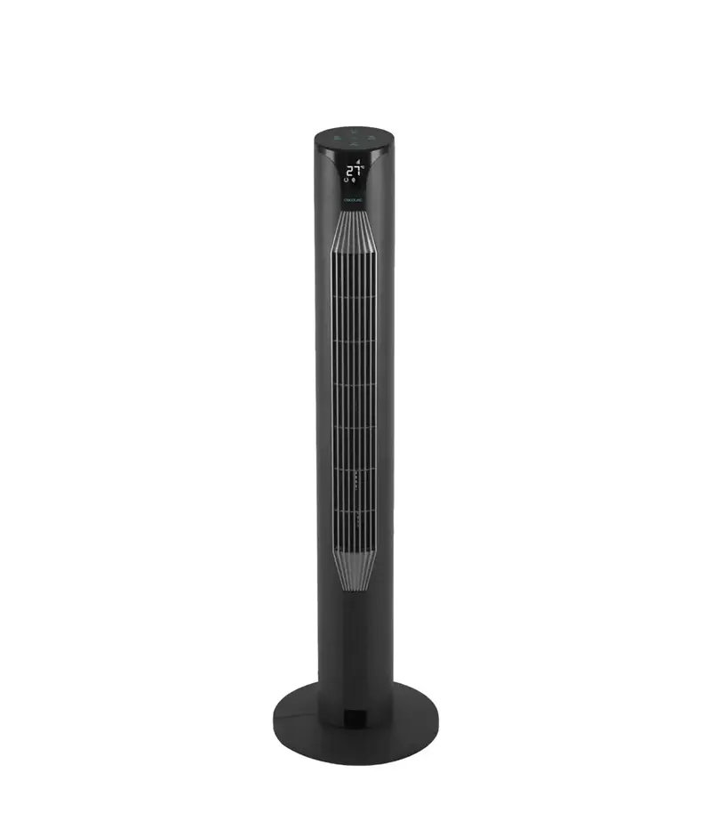 Ventilador de Torre 55W con Mando, LED, 3 Velocidades y Temporizador de Cecotec