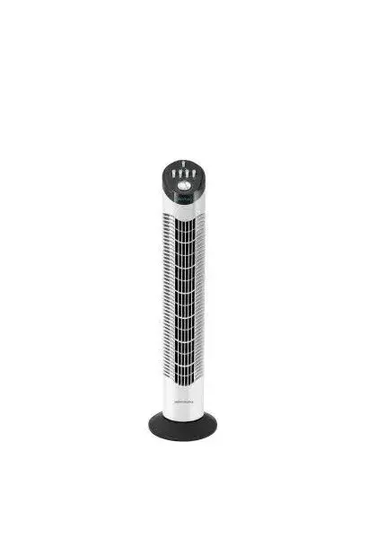 Ventilador de Torre oscilante con 50 W de potencia y 76 cm en color blanco EnergySilence 790 Cecotec