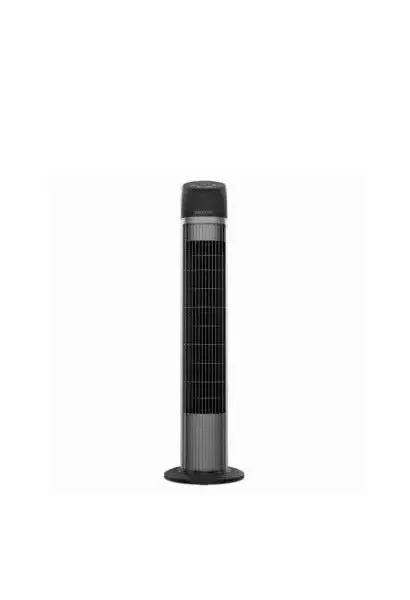 Ventilador de torre oscilante con mando a distancia 45 w de potencia y 84 cm de color negro energysilence 7050 de Cecotec