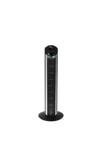 Ventilador de torre oscilante con mando a distancia de 50 w de potencia y 76 cm en color negro energysilence 890 de Cecotec