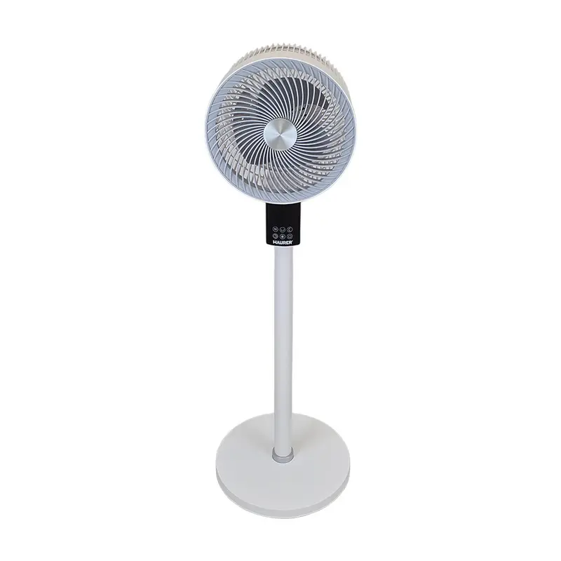 Ventilador pie 40 watt. 3 velocidades ø 25 cm. Con mando