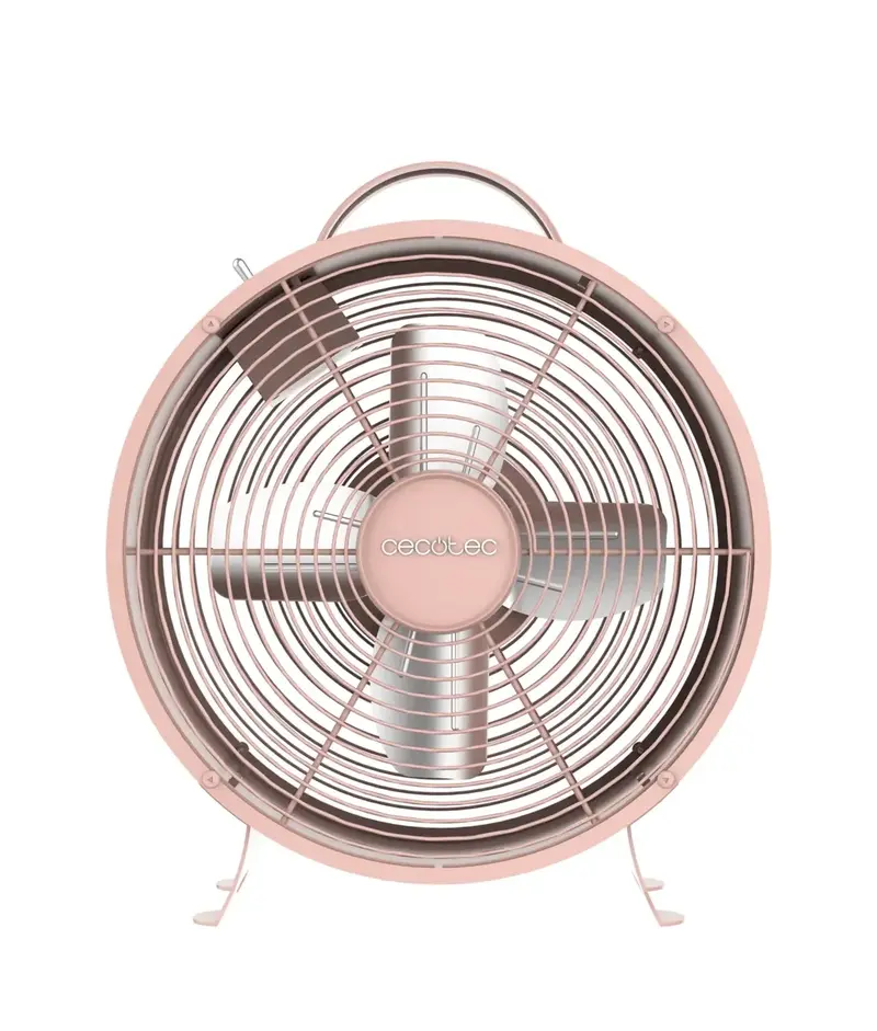 Ventilador Retro Rosa 25W EnergySilence 400