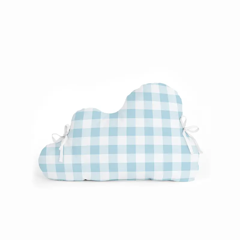 Vichy Chichonera forma 60x40 cm Azul