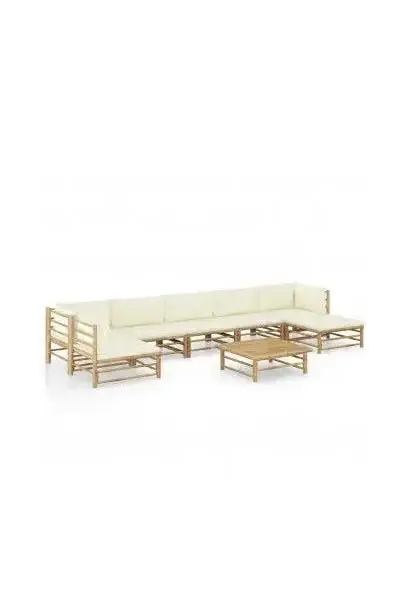 VIDAXL 3058249 Conjunto de muebles para terrazas y jardín fabricado en madera con 8 piezas de vidaXL